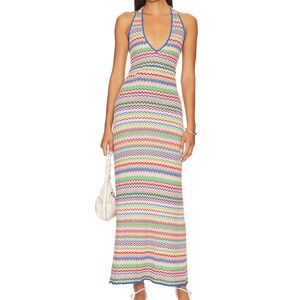 Show Me Your Mumu Kate Rainbow Dress